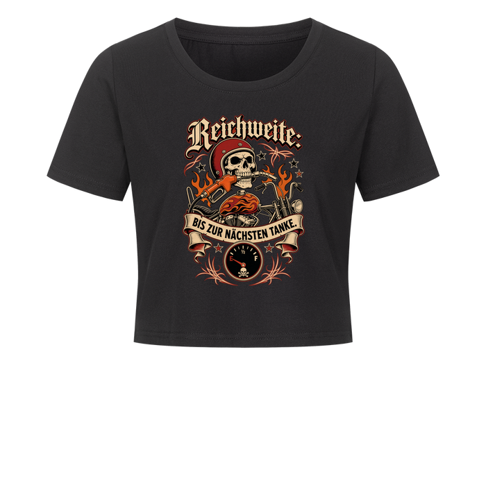 Reichweite Crop Top – Damen