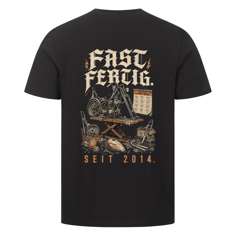 Fast fertig – T-Shirt