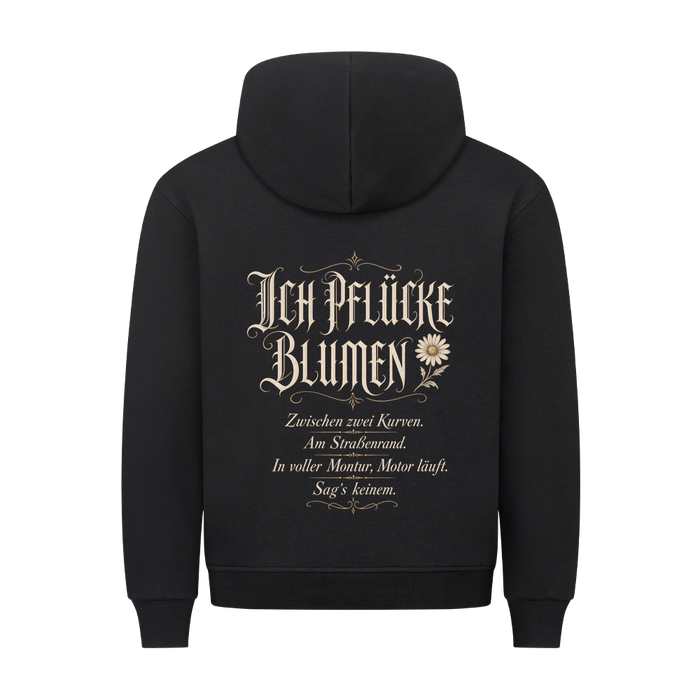 Ich pflücke Blumen – Hoodie