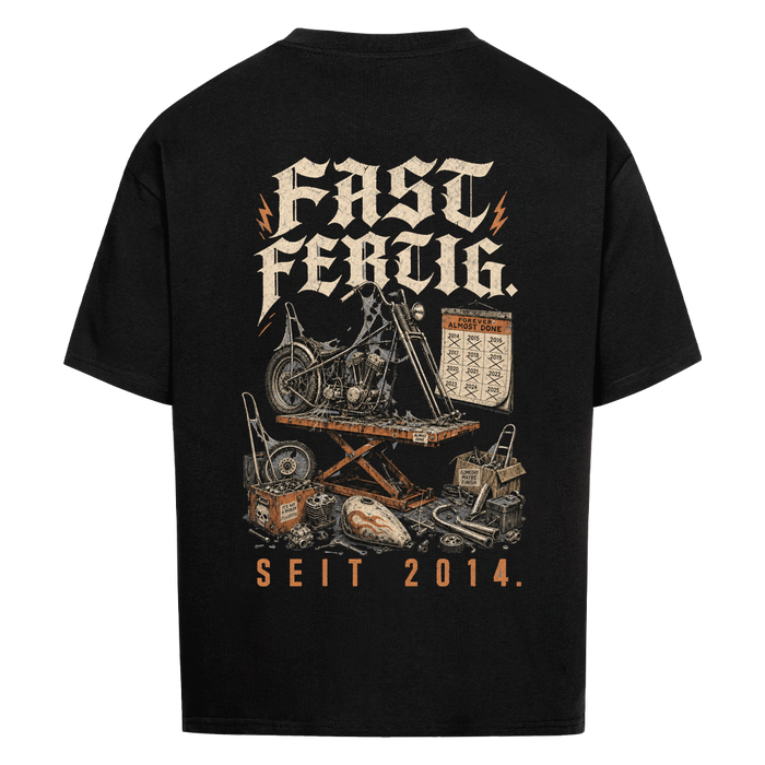 Fast fertig – Oversized Shirt