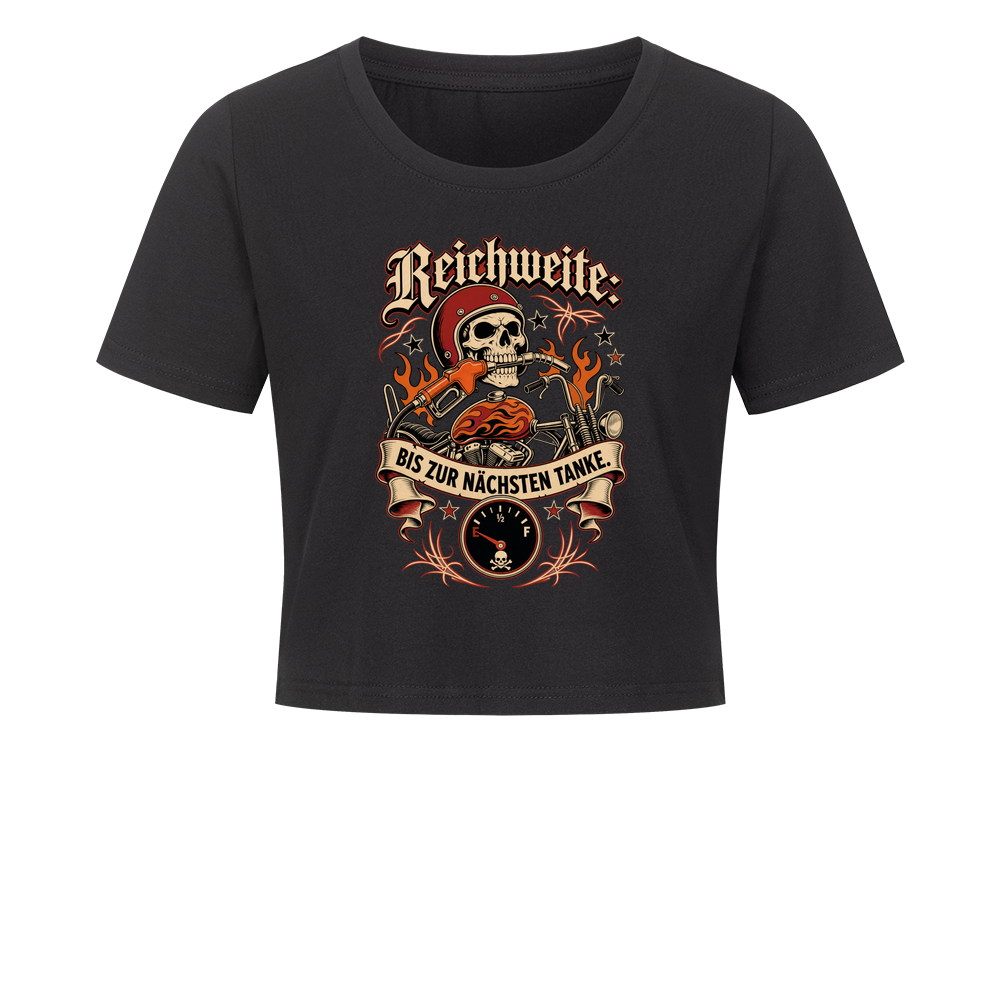Reichweite Crop Top – Damen