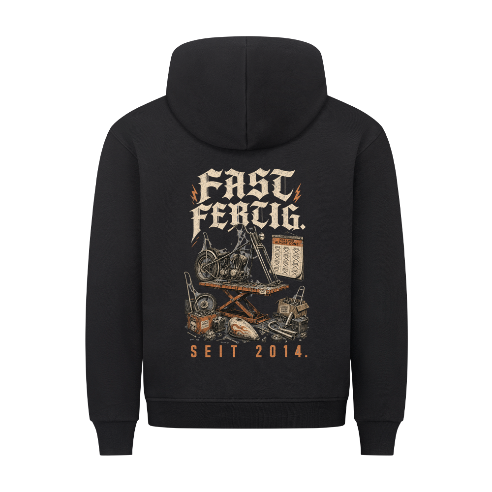 Fast fertig – Hoodie