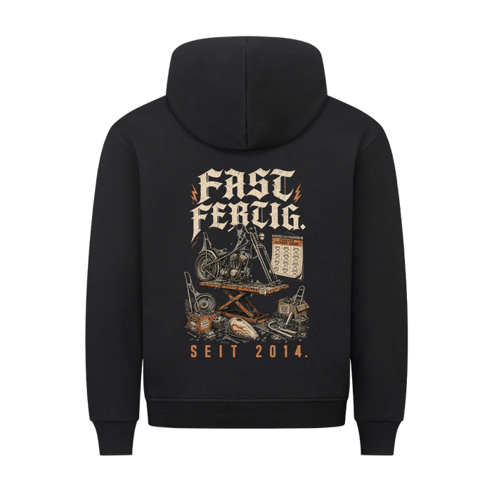 Fast fertig – Hoodie