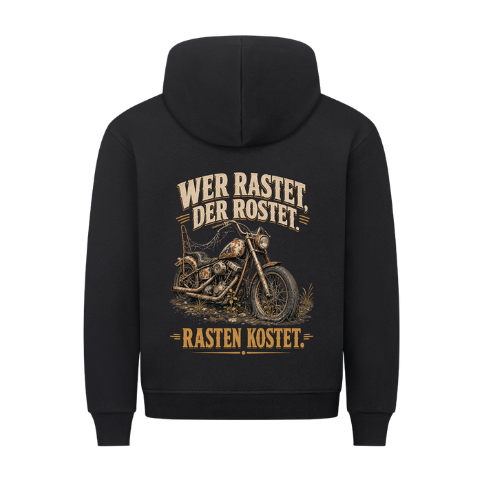 Wer rastet, der rostet – Hoodie